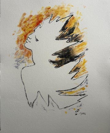 Jean Cocteau (1889-1963) - Homme Flamboyant