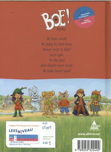 Wolf en de mot / Boe!Kids 9789059329492 Thea Dubelaar, Verzenden, Gelezen, Thea Dubelaar