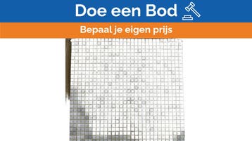 Bieden: High-Quality Bisazza Glass Mosaic Tiles for Marine, Ophalen of Verzenden, Nieuw, Zeilboot of Motorboot