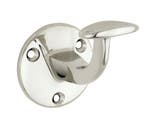 Leuninghouder Elegant hol opschroevend glans nikkel, Auto-onderdelen, Verzenden, Nieuw