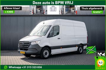Zakelijke Lease |  Mercedes-Benz Sprinter 311 CDI RWD L2H2 |, Stof, Gebruikt, Wit, Mercedes-Benz