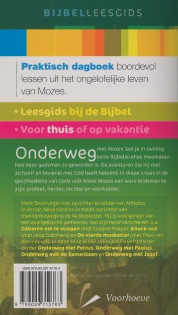 Onderweg met Mozes 9789029710763 Henk Stoorvogel, Verzenden, Zo goed als nieuw, Henk Stoorvogel