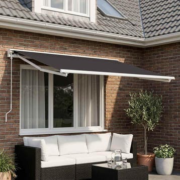 vidaXL Vervangingsdoek voor zonnescherm Antracietkleurig 300, Verzenden, Nieuw