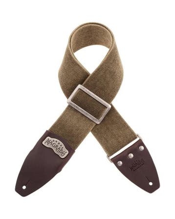 Gitaarband Magrabo Stripe Sc Cotton Washed Olive Green, Ophalen of Verzenden, Nieuw, Elektrische gitaar