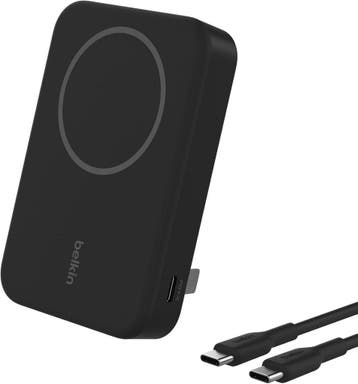 Draadloze Powerbank 10.000mAh - Met Standaard | Laatste S..., Telecommunicatie, Powerbanks, Ophalen of Verzenden, Niet werkend