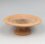 Etruscan Aardewerk Kom op voet