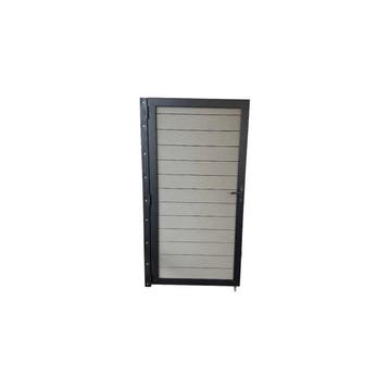Schuttingdeur Composiet 200x100 Cm, Nieuw