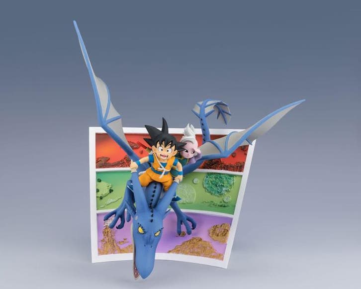Dragon Ball Figuarts ZERO PVC Statue Son Goku (mini) & Su..., Verzamelen, Poppetjes en Figuurtjes, Zo goed als nieuw, Verzenden