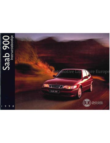 1998 SAAB 900 INSTRUCTIEBOEKJE NEDERLANDS