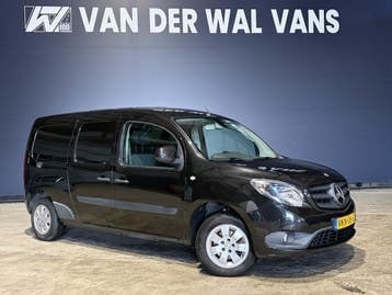 Mercedes-Benz Citan 109 CDI L3H1 Extra Lang Euro6 Airco | LM, Stof, Gebruikt, Euro 6, Zwart