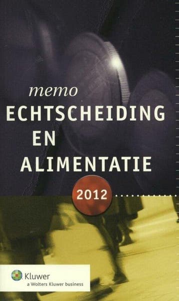 Memo echtscheiding en alimentatie / 2012 - Luckers, Verzenden, Gelezen