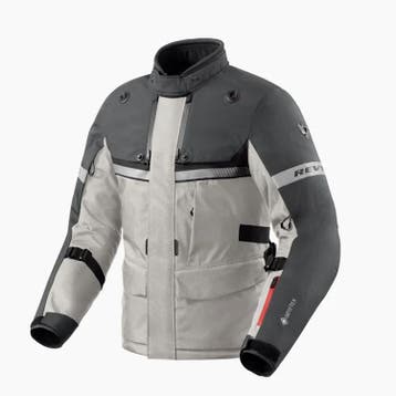 REVIT! Poseidon 3 GTX Jas Zilver Antraciet, Nieuw met kaartje, REV'IT!, Jas | leer, Heren