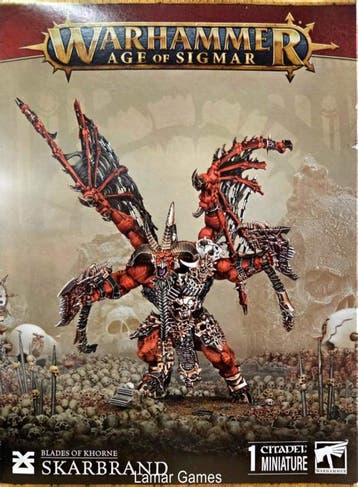 Blades of Khorne Skarbrand (Warhammer nieuw), Hobby en Vrije tijd, Wargaming, Ophalen of Verzenden, Nieuw