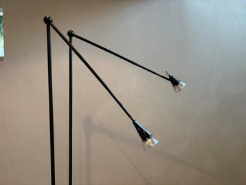 Staande lamp - Daybreak (staande halogeen) - Metaal, Glas