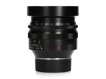 Voigtlander Nokton 50mm f/1.1 VM - Leica M - 1 jaar garantie, Ophalen of Verzenden, Zo goed als nieuw, Leica