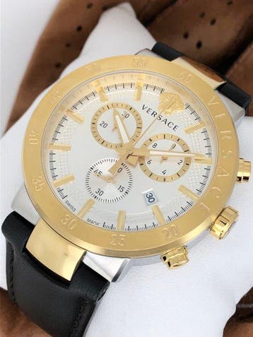 Versace - Urban Mystique Chronograph - VEPY013 21 - Heren -, Sieraden, Tassen en Uiterlijk, Horloges | Heren, Nieuw
