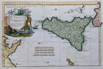 Italië - Sicilië; DAnville - La Sicile - 1740, Nieuw