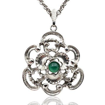 Zilver - Halsketting - Rococo-herleving