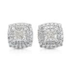 Oorbellen - 18 karaat Witgoud - 3.08ct. tw. Diamant, Nieuw