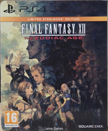 Final Fantasy XII The zodiac age steelbook edition (ps4 used, Ophalen of Verzenden, Zo goed als nieuw