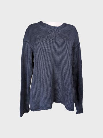 Stone Island Trui Dames maat XL Marineblauw, Kleding | Dames, Blauw, Maat 46/48 (XL) of groter, Ophalen of Verzenden, Zo goed als nieuw