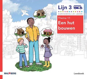 Lijn 3 Leesboek thema 11 Een hut bouwen, Verzenden, Nieuw