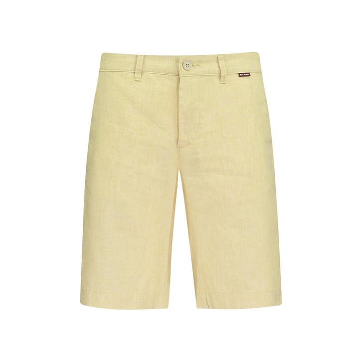 MAC • lichtgele Lenny short • W33, Kleding | Heren, Broeken en Pantalons, Geel, Nieuw, Verzenden