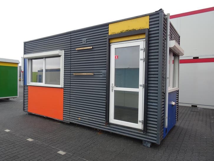 Kantoorunit – ca. 6,23 x 2,55 m. – gebruikt, Zakelijke goederen, Machines en Bouw | Keten en Containers