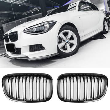 Grille glans zwart geschikt voor BMW 1 Serie F20 F21 |