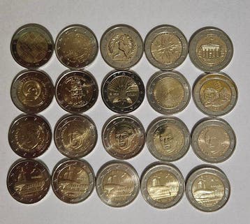 Europa. 2 Euro 2026 (20 coins) (Zonder minimumprijs)