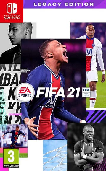 Switch FIFA 21 Legacy Edition, Verzenden, Zo goed als nieuw