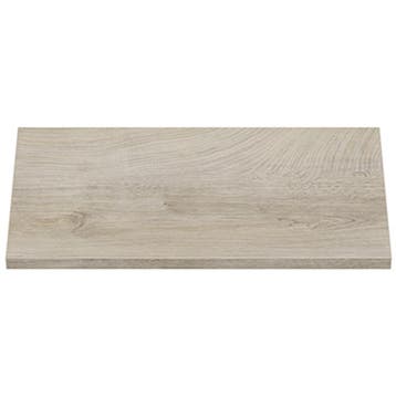 Wiesbaden Alvara Topblad - 40x22cm - Grijs Eiken, Ophalen of Verzenden, Nieuw