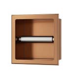 Inbouw toiletrolhouder zonder klep 14,7 x 17,3 x 8,6 cm,, Doe-het-zelf en Verbouw, Sanitair, Ophalen of Verzenden, Nieuw, Koper