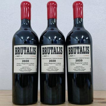 2020 Vidigal Wines, Brutalis - Lissabon - 3 Flessen (0.75, Nieuw