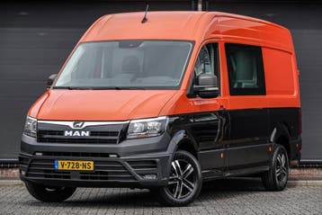 MAN TGE 35 | 177Pk Aut. 3.180 | L3H3 | Dubbel Cabine | 5-Per, Stof, Gebruikt, Euro 6, MAN