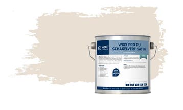 Wixx PRO PU Schakelverf Satin RAL 9001 | Crèmewit 2.5L, Verzenden, Wit, Nieuw, Verf