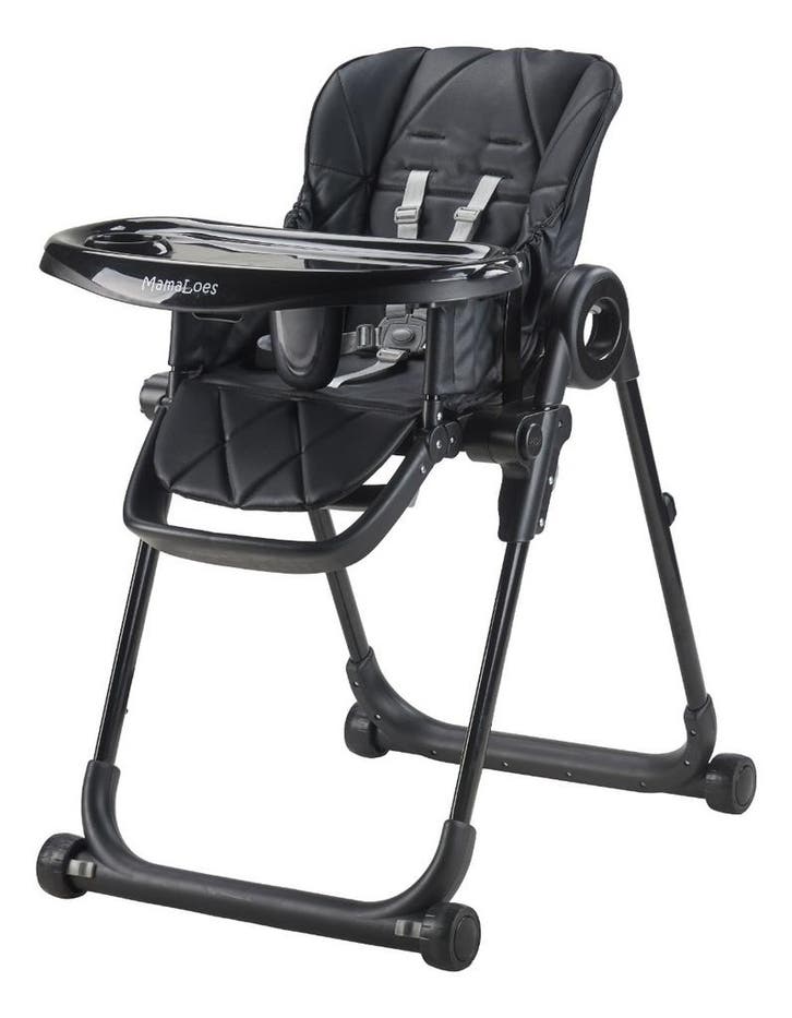MamaLoes Mason Zwart Kinderstoel, Kinderen en Baby's, Kinderstoelen, Inklapstoel, Nieuw, Verzenden