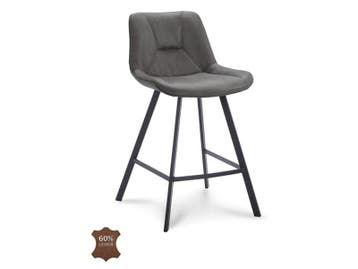 2x Luxe barkruk, 65, bull grey, Antiek en Kunst, Kunst | Schilderijen | Klassiek