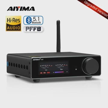 AIYIMA A80 Krachtige Stereo Power Versterker met DAC & Bluet, Verzenden, Nieuw