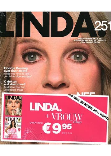 Pakket LINDA. + VROUW Glossy - 251 2025, Verzenden, Nieuw, Lichaam en Geest