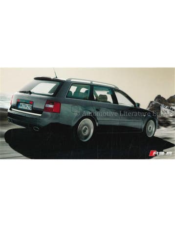 2002 AUDI RS6 FOTO KAARTEN BROCHURE DUITS, Nieuw, Audi, Author
