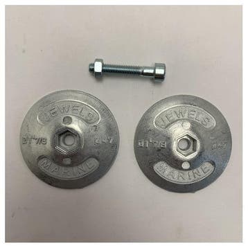Bieden: Quicksilver Rose Anode for Rudders Ø, Watersport en Boten, Ophalen of Verzenden, Nieuw, Motor en Techniek, Zeilboot of Motorboot
