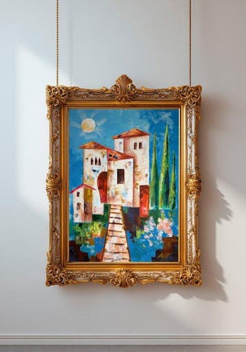 E. Pérez Lezcano - Escalera a la villa XL (No Reserve)