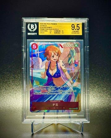 Bandai - 1 Graded card - One Piece - Nami EB03-006 Promo, Nieuw