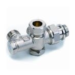 Zij Onderblok M22 - 2-pijps - haaks - aanvoer binnenzijde, Verzenden, Nieuw