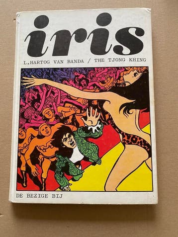 The Tjong Khing - HC - Iris - 1968 - Pop-Art  Lichte Erotiek, Eén stripboek, Verzenden, Gelezen