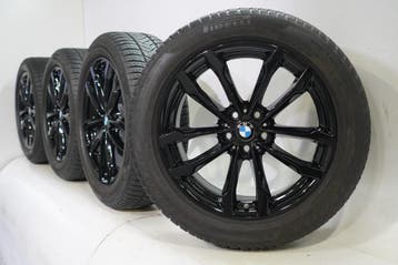 BMW X3 X4 G01 G02 691 19 inch velgen Pirelli Runflat Winterb, Auto-onderdelen, 19 inch, Gebruikt, Velg(en), Winterbanden