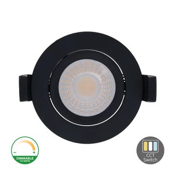 LED INBOUWSPOT | MIRAN | SLIM-FIT | 5W/7W | D2W + CCT-SWITC, Ophalen of Verzenden, Nieuw