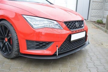 Maxton Front Racing Splitter Seat Leon III CUPRA / FR, Verzenden