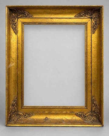 Lijst - Goud, Hout - Franse late 19e eeuw